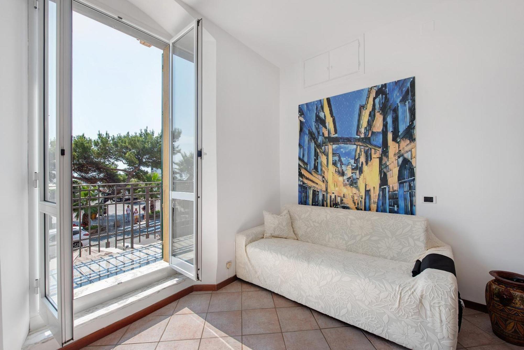 Ferienwohnung La Finestra Sul Mare Arenzano Exterior foto