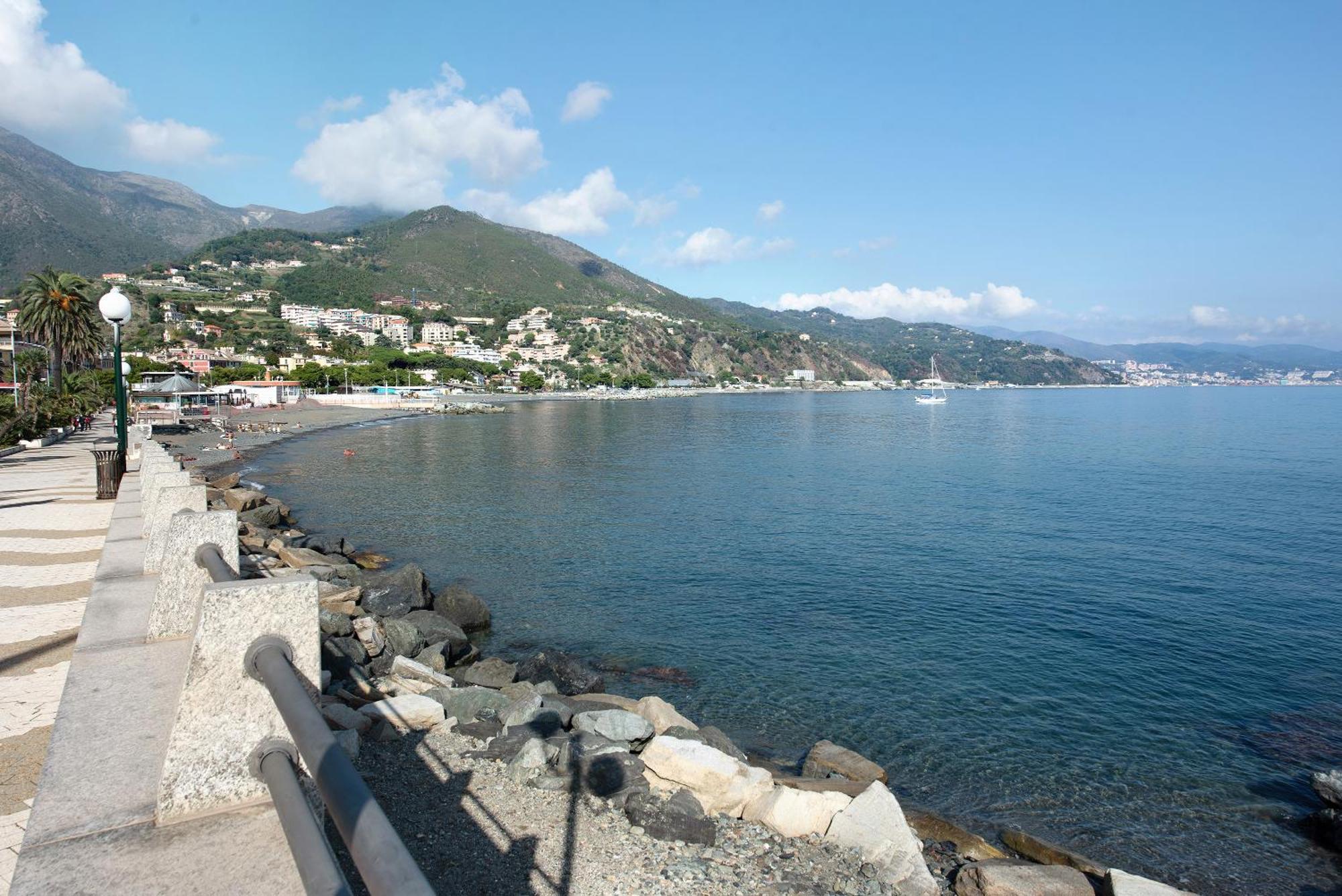 Ferienwohnung La Finestra Sul Mare Arenzano Exterior foto
